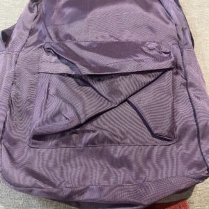 Mochila morada para la escuela (nueva)