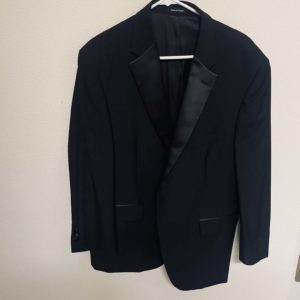 Saco de vestir para hombre color negro talla: 44S